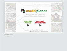 Tablet Screenshot of modelplanet.it